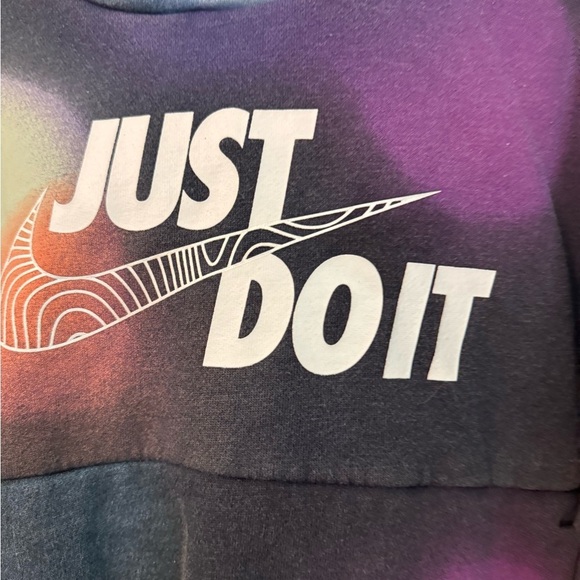 Nike Kids Gradient Hoodie - Purple, Orange, Green! So adorable stylish & comfy! - Picture 3 of 7